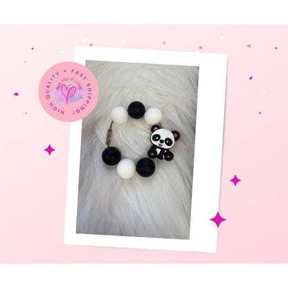 Panda Bear Beverage Cup/Tumbler Charm