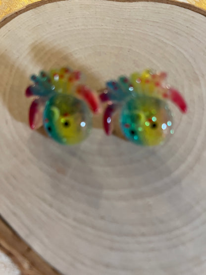 Rainbow Ocean's Alive Post Earrings (6 sea creatures to choose from)Pink tiful of LOVE