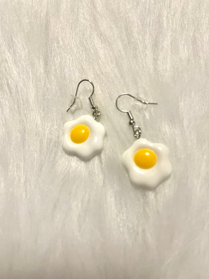 Fried Egg Wire EarringsPink tiful of LOVE