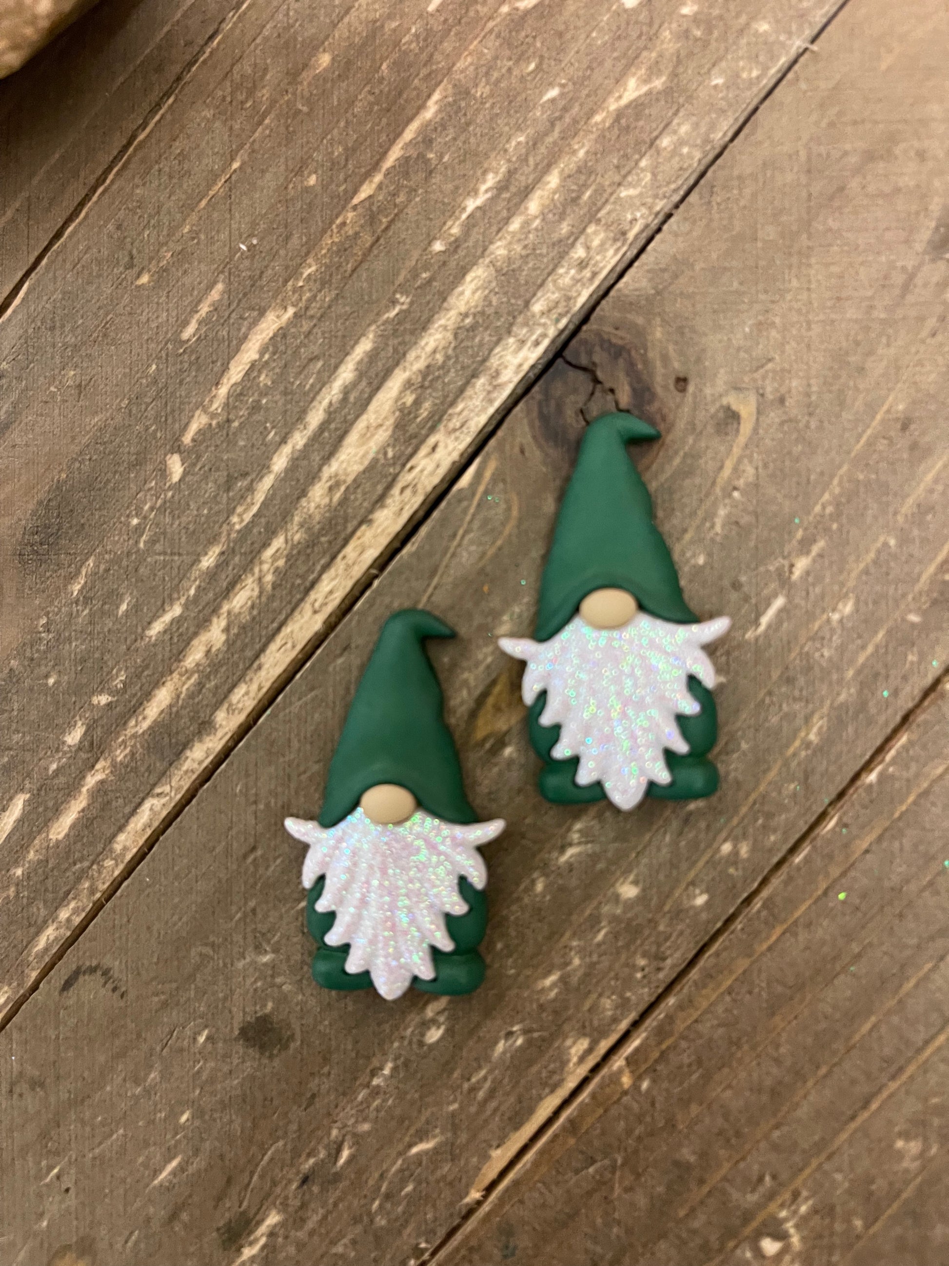 Christmas Gnome in Green Stud EarringsPink tiful of LOVE