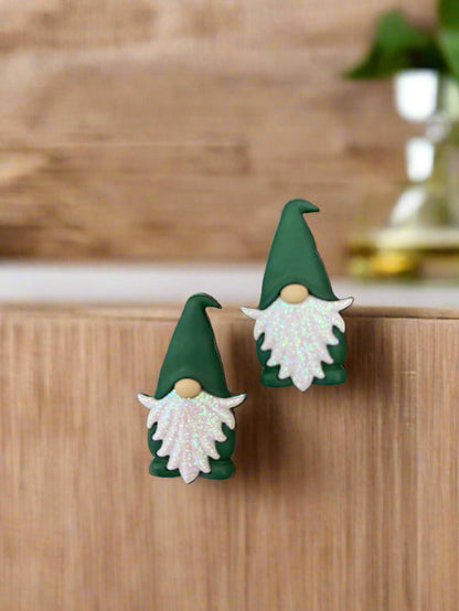 Christmas Gnome in Green Stud EarringsPink tiful of LOVE