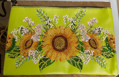 Sunflower Medium Bag/Purse Diamond Painting (3 to choose)Pink tiful of LOVE