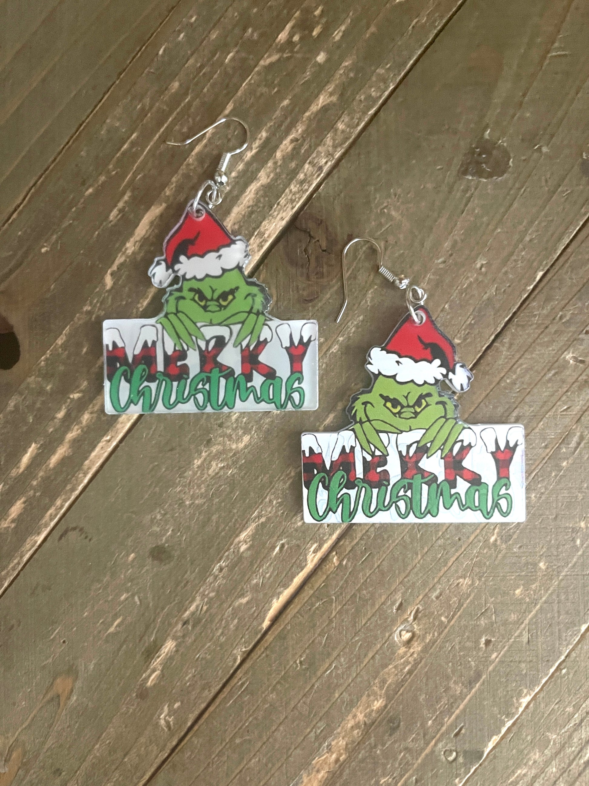 You're a Mean One Mr. GrinchCollection Wire Earrings (4 to choose from)Pink tiful of LOVE