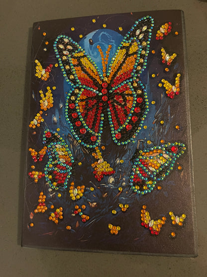 Butterfly Notebook/Journal Diamond Painting (3 to choosed)Pink tiful of LOVE