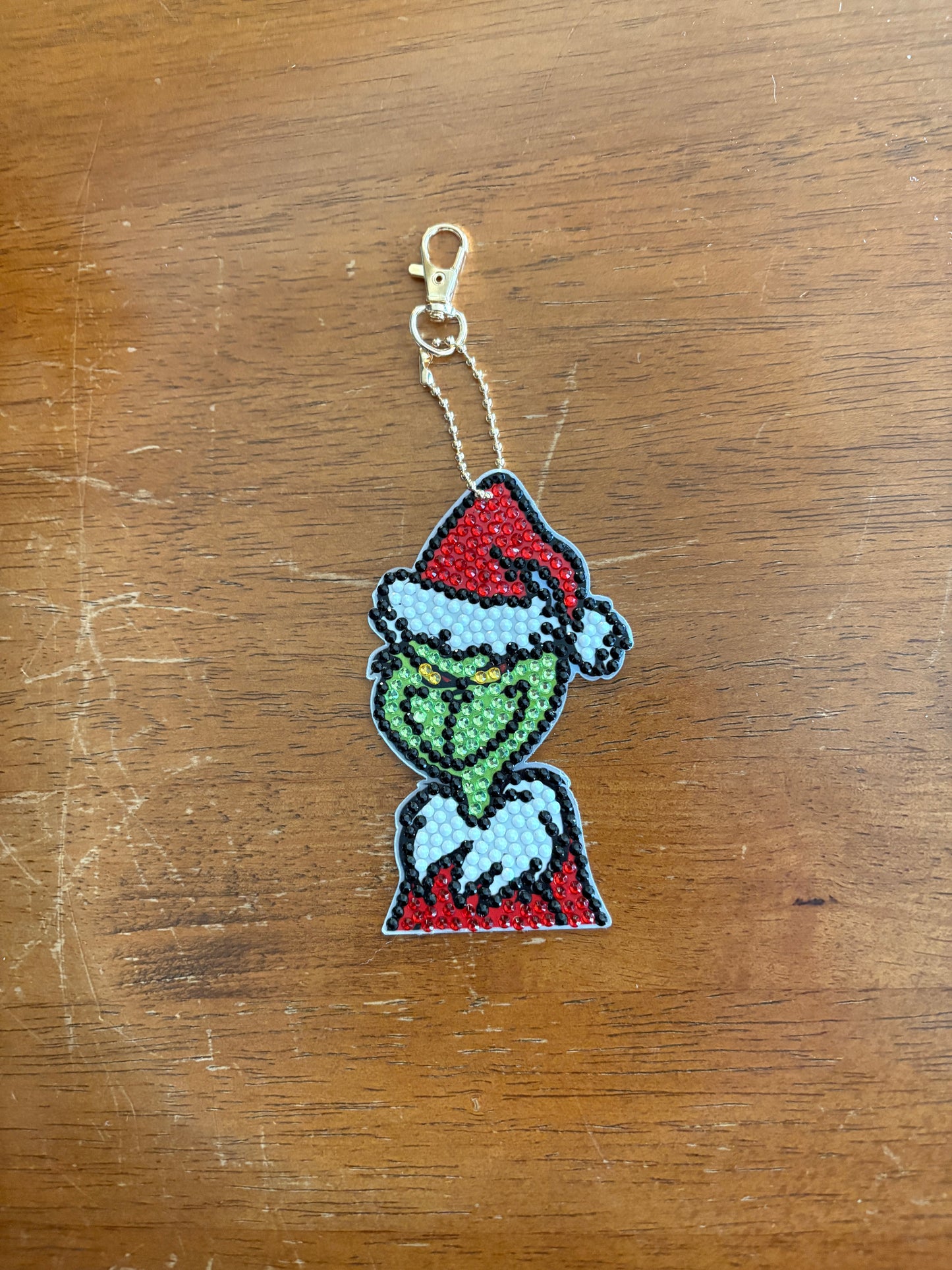 Grinchmas Collection Diamond Art Key chain or OrnamentsPink tiful of LOVE