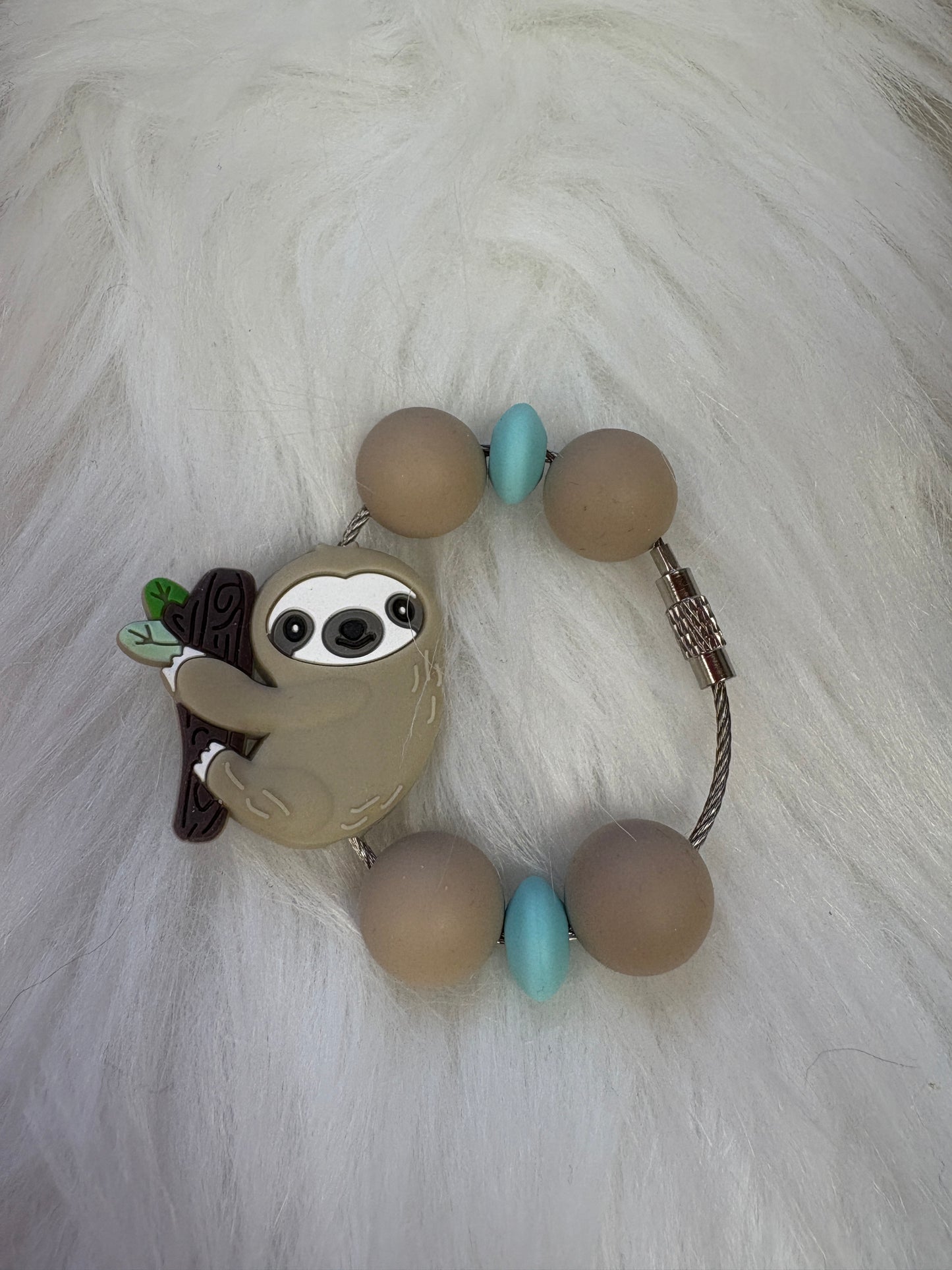 Sloth Beverage Cup/Tumbler Charm