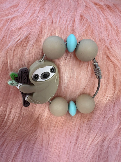 Sloth Beverage Cup/Tumbler Charm