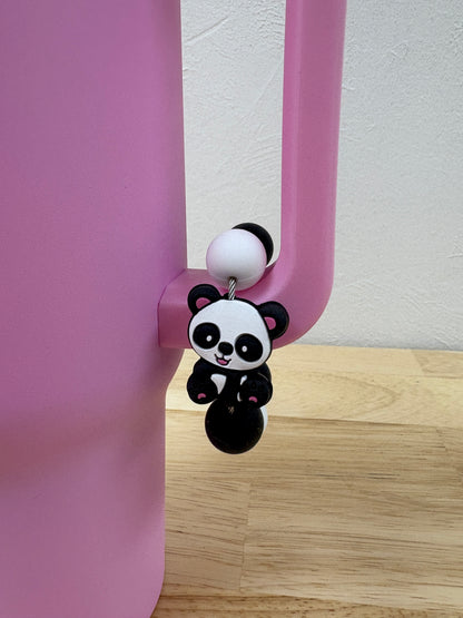 Panda Bear Beverage Cup/Tumbler Charm