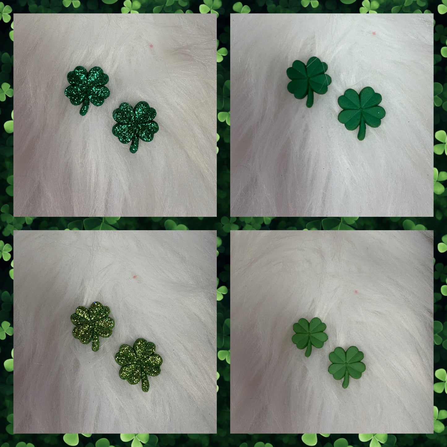 Four Leaf Clover Collection Stud Earrings