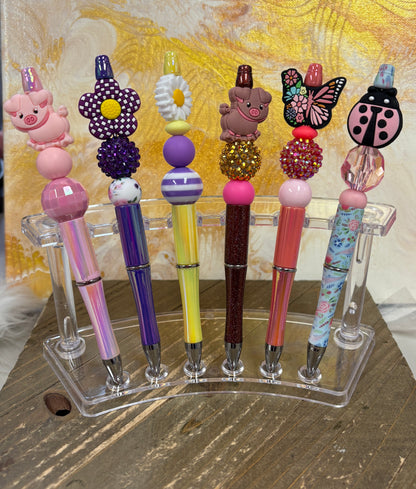 Pens-2; assorted beads and focal Beads (12 to choose from)