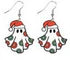 Christmas Ghost Wire EarringsPink tiful of LOVE