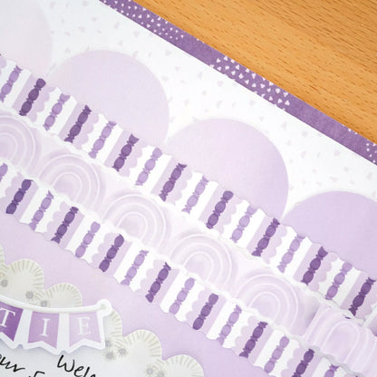 Creative Memories Welcome Baby Purple Paper PackPink tiful of LOVE