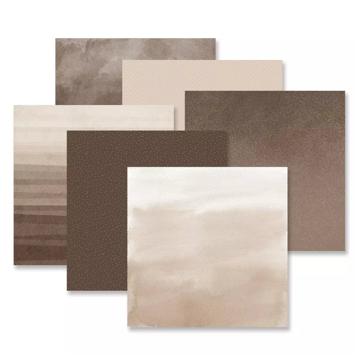 Creative Memories Brown Gradient Paper Pack