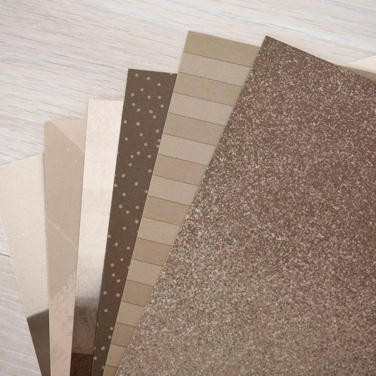 Creative Memories Brown Gradient Paper Pack