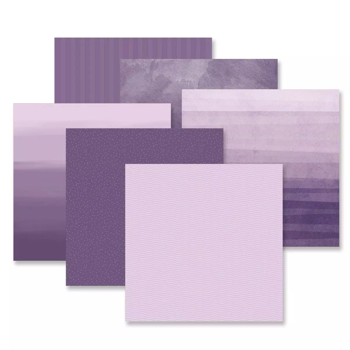 Creative Memories Purple Gradient Paper Pack