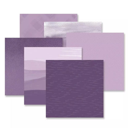 Creative Memories Purple Gradient Paper Pack