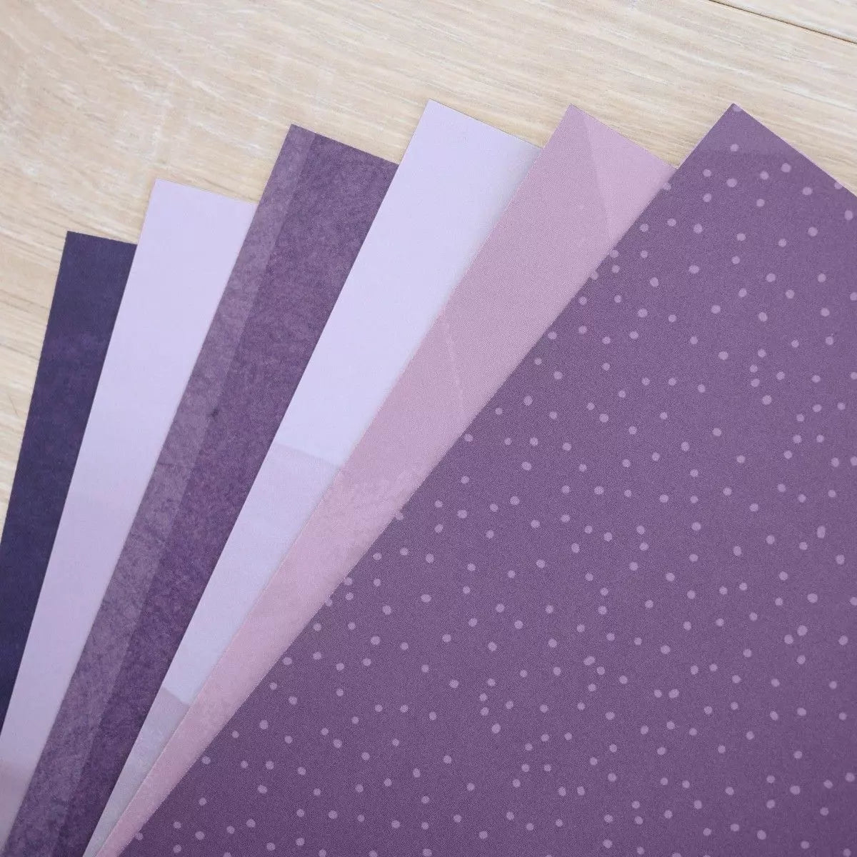 Creative Memories Purple Gradient Paper Pack