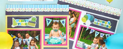 Creative Memories Birthday Bash EmbellishmentsPink tiful of LOVE