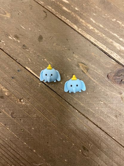 Baby Face Elephant Stud EarringsPink tiful of LOVE