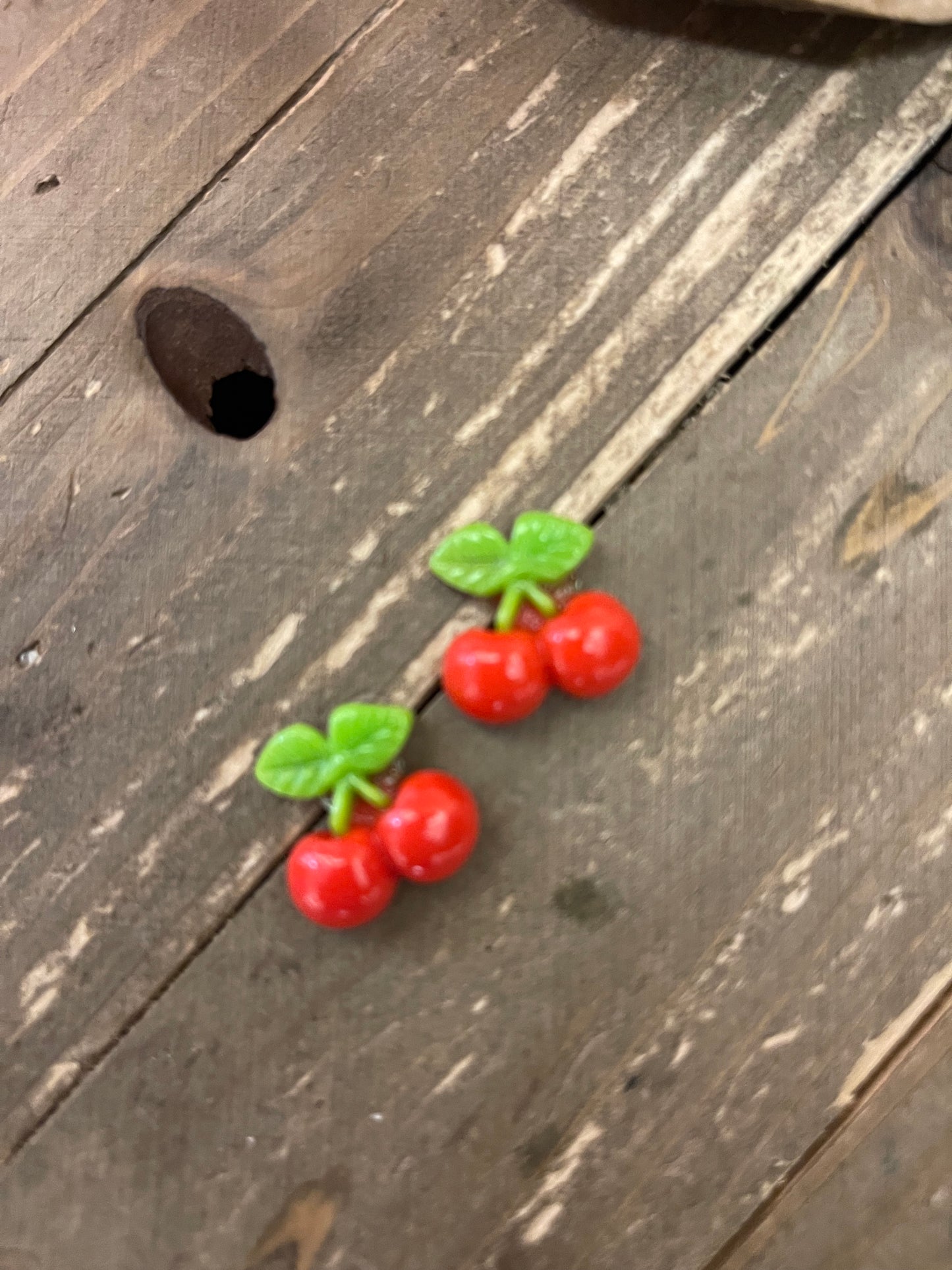 Cherry-Red Stud EarringsPink tiful of LOVE