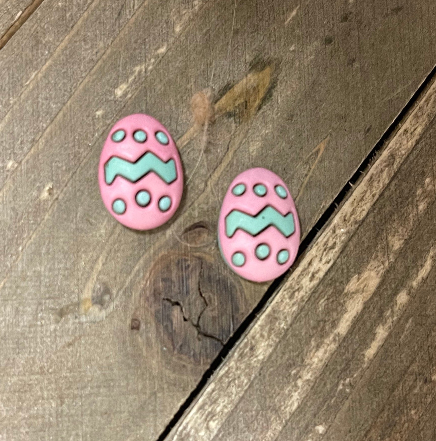 Easter Bunny and/or Easter Egg Stud EarringsPink tiful of LOVE