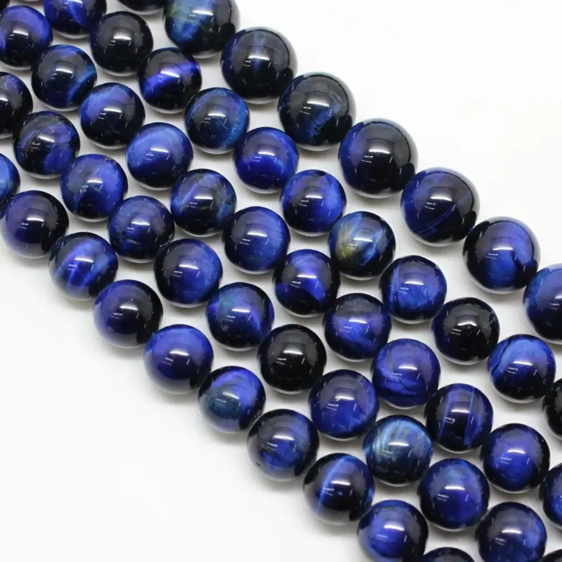 Blue Tiger Eye Lapis Lazuli Stone beaded Stretch braceletPink tiful of LOVE